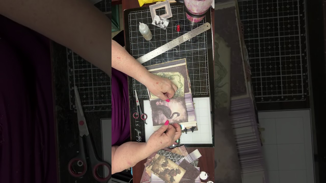 Working in our jewel tone Victorian 