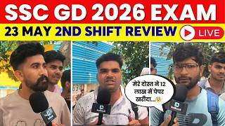SSC GD 2026 EXAM REVIEW | SSC GD EXAM 2ND SHIFT 23 MAY REVIEW | SSC GD 2026 ANALYSIS TODAY