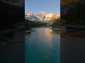 Mirror of the Alps: A Cinematic Drone Flight over Crystal Lake