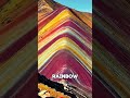 The Mountain That Looks Like a Rainbow #shorts #shortfact #quickfact