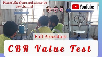 Soil CBR Test kaise Karte hai#soil#quality#2720part16