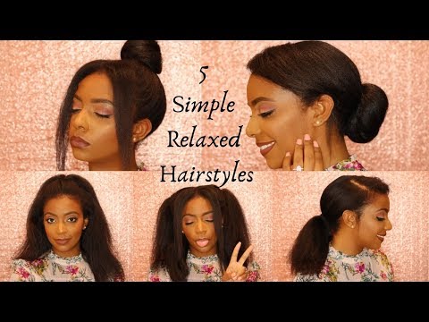 5-easy-hairstyles-for-relaxed-hair