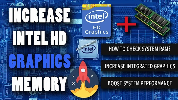 How to Increase Integrated Intel HD Graphics Dedicated Video RAM| New Method| Boost performance