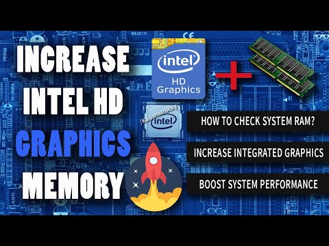 How to Increase Integrated Intel HD Graphics Dedicated Video RAM| New Method| Boost performance