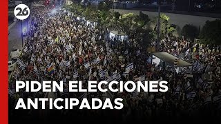 tension-en-israel-piden-elecciones-anticipadas-y-urgente-liberacion-de-rehenes