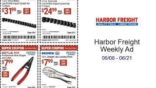 Harbor Freight Weekly Ad 06/08 - 06/21