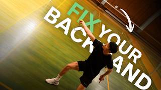 Play The CROSS BACKHAND Like a Pro - A Difficult Shot Made EASY