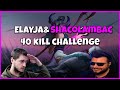 40 KILL CHALLENGE LILLIA &amp;@ElayjaLol 🦄