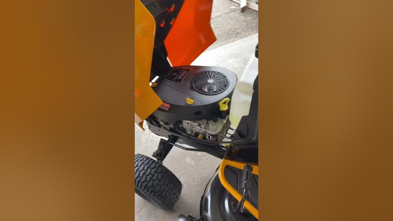 Cub Cadet XT1 LT42 New First Start - YouTube