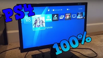 How To Play Your PS4 On a Computer Monitor!! (100% Working!!!)