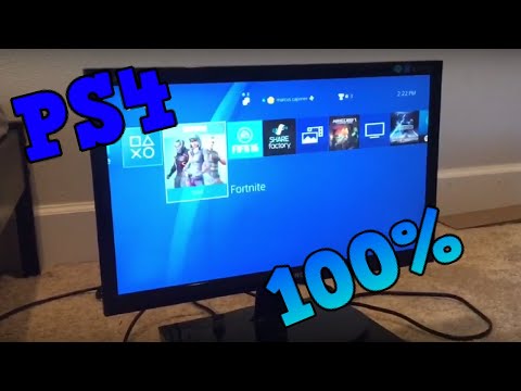 How To Play Your PS4 On a Computer Monitor!! (100% Working!!!)