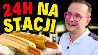 24H NA STACJI BENZYNOWEJ - JAK WYGLĄDA NOC i DZIEŃ PRACOWNIKA STACJI? JAK ROBI HOT DOGI?