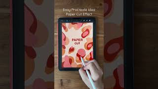 Paper Cut Effect in Procreate | Drawing Idea | Procreate tutorial | Procreate Brushes