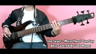 Leo Sayer - More Than I Can Say Bass Cover | Joel Kyapchhaki Magar