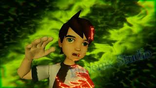 Ben 10 Carnitrix Heatblast Transformation Animation