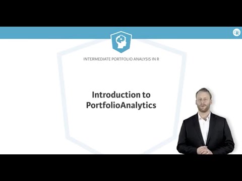 R Tutorial : Introduction to PortfolioAnalytics
