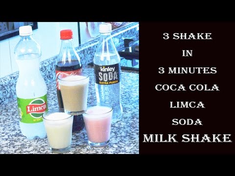 3-shake-in-3-minutes-cocacola-limca-&-soda-milkshake-|coca-cola-|limca-|soda|soft-drink-milk-shake