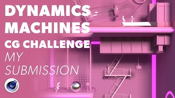 Dynamic Machines - CG Challenge - My Submission [c4d]
