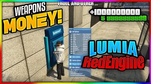 LUMIA MENU SHOWCASE + REDENGINE UNLIMITED MONEY