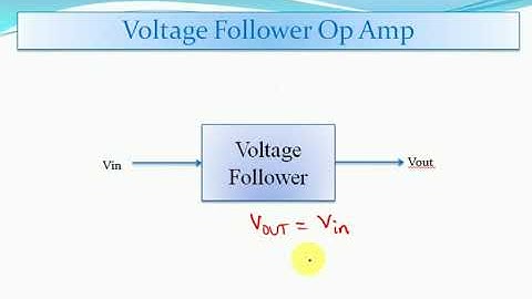 Voltage Follower using Op-Amp – Basic Concept || Buffer amplifier || Isolation Amplifier
