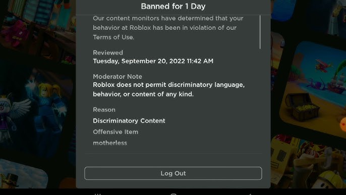 If I had broken the terms of service on Roblox months ago, can I still get  banned now? - Quora
