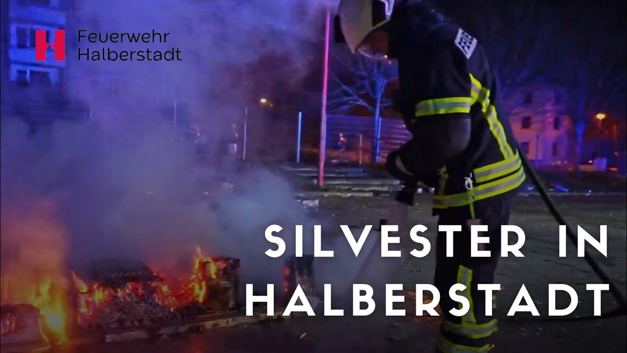 Feuerwehr Halberstadt - Silvester in Halberstadt