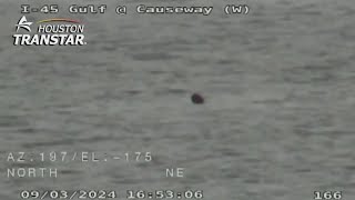 Suspect who killed Texas deputy arrested after driving into water