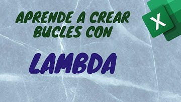 5 Ejemplos con Función LAMBDA - Recursividad y Bucles en Excel SIN VBA y con Fórmulas de Excel