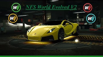 NFS World Evolved V2 daily challenge series (S class average speed, GTA SPANO) One Day in the Life o