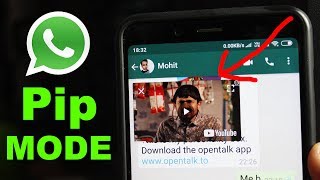 WhatsApp Pip Mode | WhatsApp Latest Feature 2018 screenshot 5