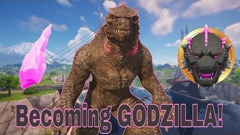 I BECAME The New GODZILLA BOSS In Fortnite