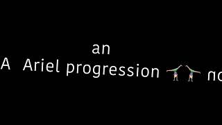 My aerial progression !! 💗