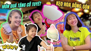 Mẹ Hà Hà Hí Dẫn Em Mint Vy Gặp Cô Tuyết Bất Ngờ Trước Món Quà Mint Vy Tặng Cô Tuyết I Hà Hà Hí Vlog