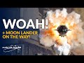 SpaceX Starship Fire, Artemis 1 Orion Returns, HAKUTO-R Moon Lander, Falcon 9 SWOT, Ariane 5 launch