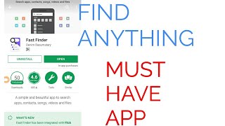 FastFinder App || Search Anything In One Click Must Have Application screenshot 3