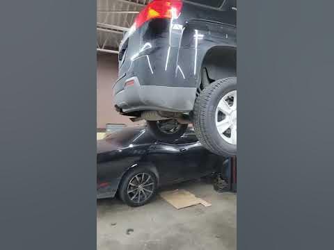 engine and transmission swap on gmc terrain - YouTube