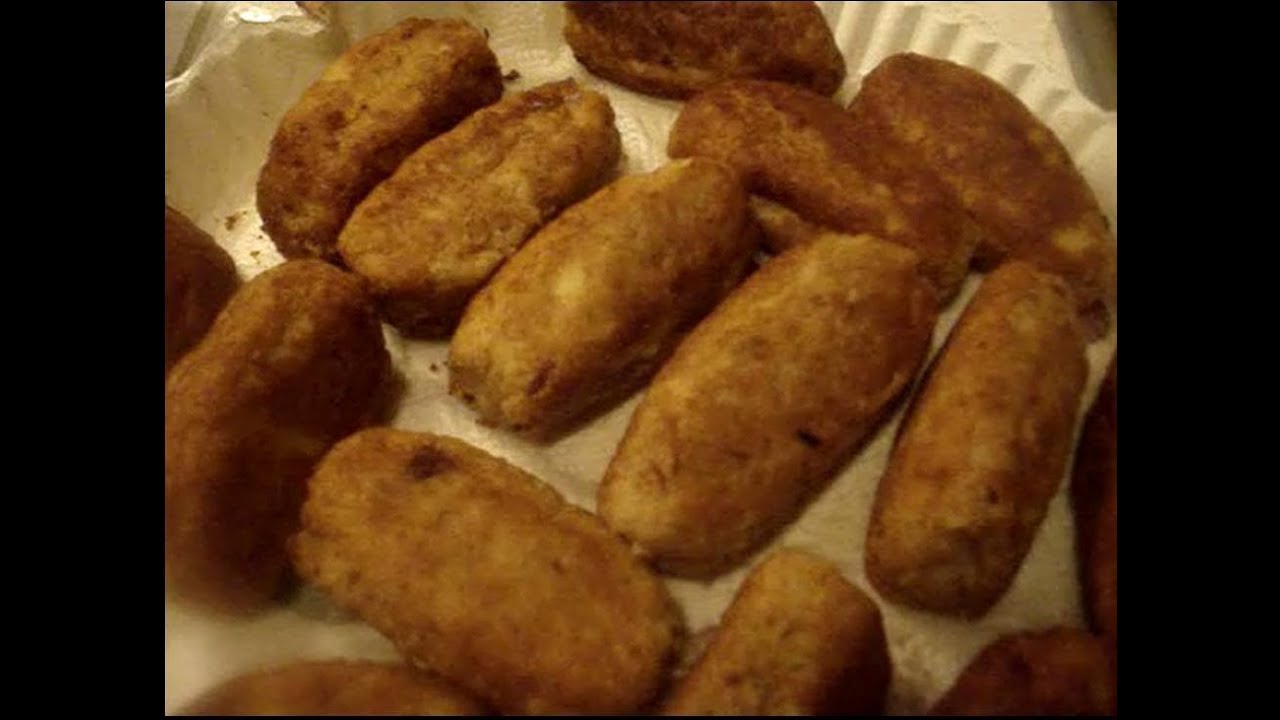 Receta Croquetas De Atun Youtube 