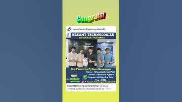 Full Stack Java & Python Course in Besant Technologies Marathahalli, Bangalore | 100% JOB Placement