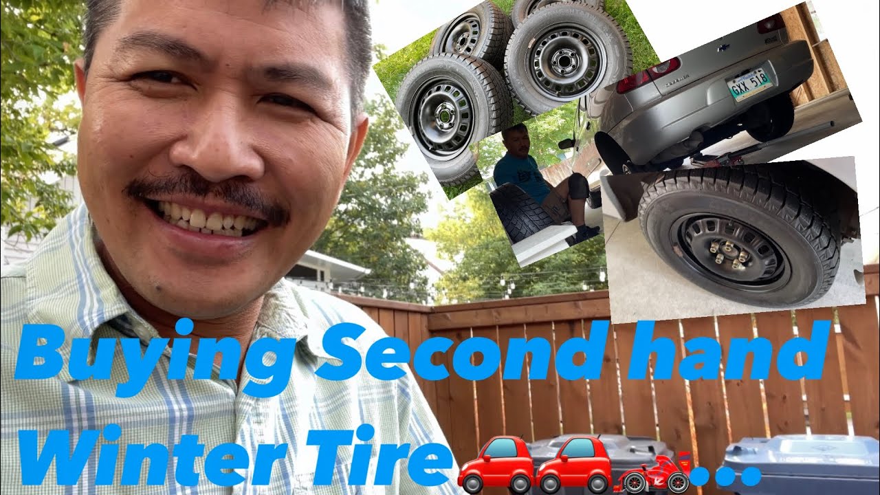 Buying Second Hand Winter Tire/Pinoy Vlog in Canada 🇨🇦