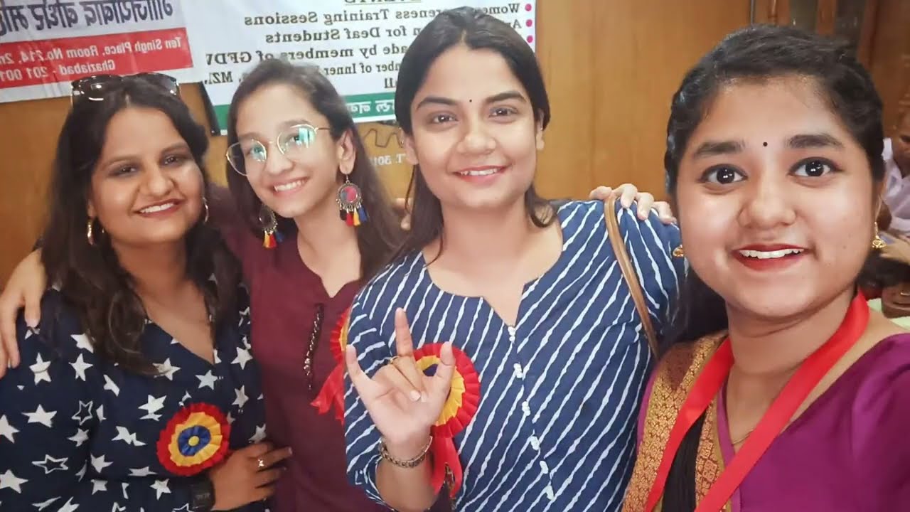 Happy Women's Day of Deaf on 13th March 2022 at Ghaziabad (U.P)