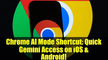 Chrome AI Mode Shortcut: Quick Gemini Access on iOS & Android!