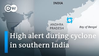 Cyclone Michaung to make landfall in southern India | DW News