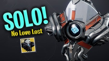 How To Get NO LOVE LOST GHOST SHELL SOLO (All 5 Data Log Locations & Solo Glitch Method)