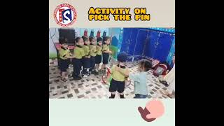 Playpen Activity On Pick The Pin  #learnwithactivity #handsonactivitites #activity #playwaylearning