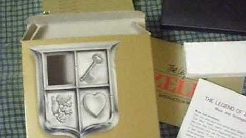 Unboxing NES The Legend of Zelda