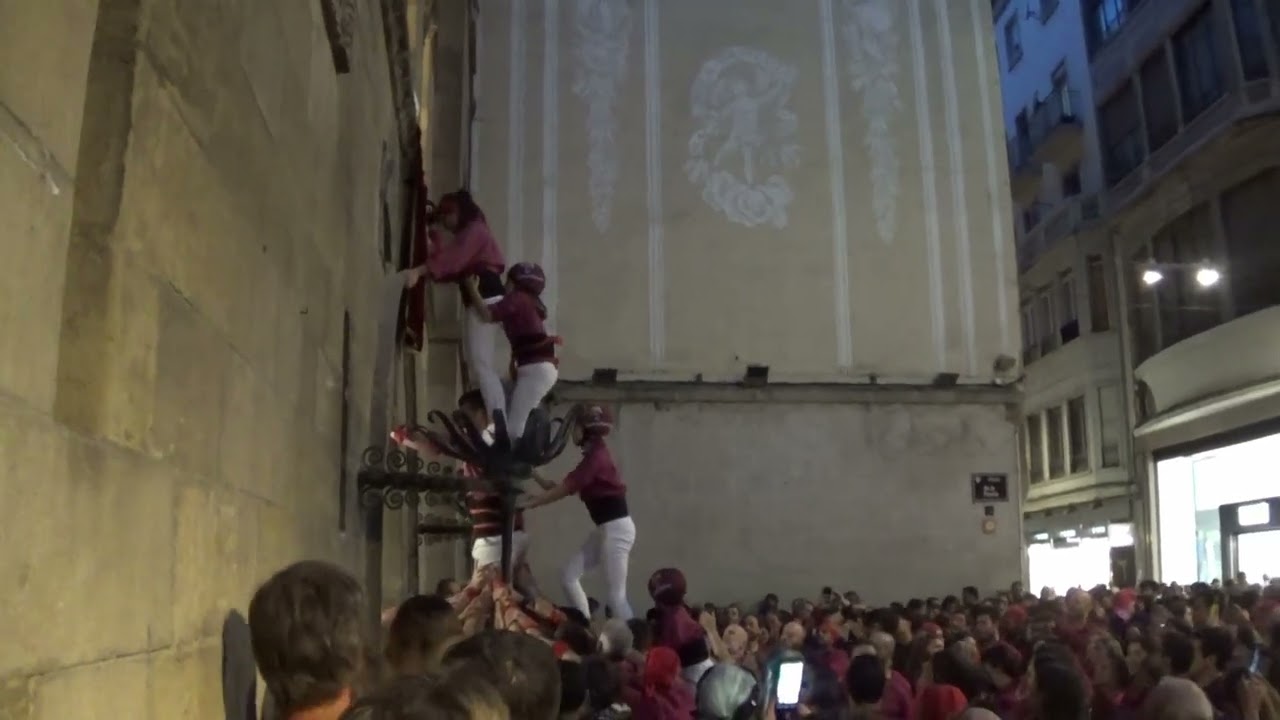 Pilar al balcó de la canalla + 6Pd4 (1i) - XXX Diada dels Castellers de Lleida