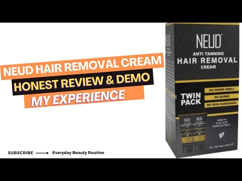 NEUD Anti Tanning Hair Removal Cream Review & Demo||What Is Best For Hair Removal-Waxing Or Cream?