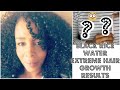 BLACK RICE FOR EVEN FASTER HAIR GROWTH | EXTREME RESULTS IN 20 DAYS | Mel's World