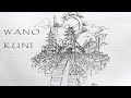 HOW TO DRAW WANO KUNI IN 1 POINT PERSPECTIVE