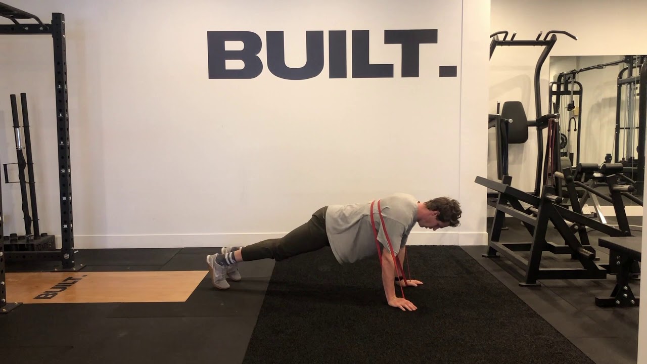 Banded Push Ups